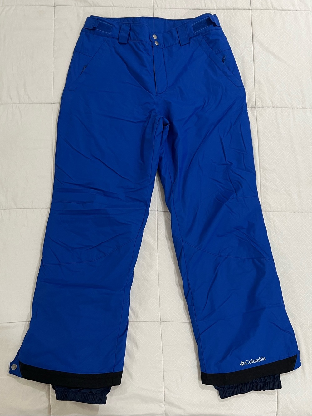 Columbia Men’s Arctic Trip Omni-Tech Insulated Ski Snow Pants Blue Size Medium